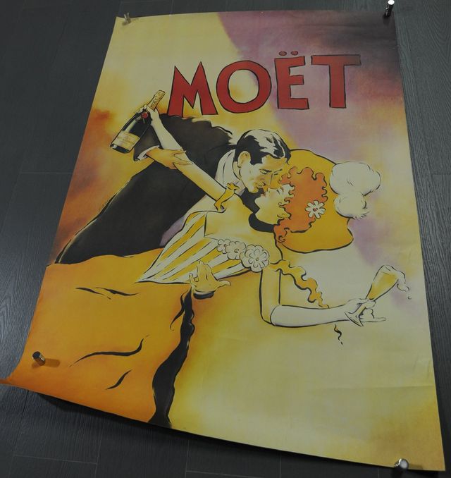 Poster originale Moet & Chandon Champagne