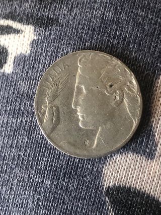 Moneta rara 20 centesimi 1914