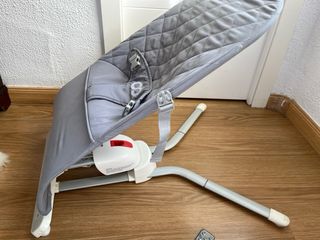 Hamaca bebé Casualplay Casual Swing eléctrica gris