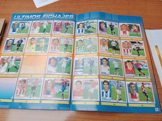 Album incompleto cromos liga 07/08