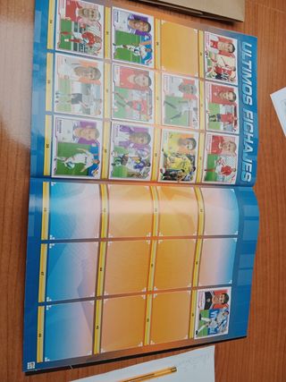 Album incompleto cromos liga 07/08