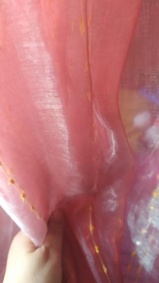 Cortinas rosas muy bonitas 