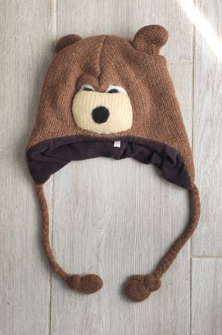 Gorro para niño osito