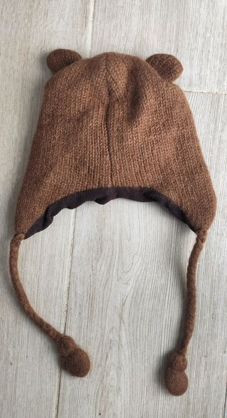Gorro para niño osito