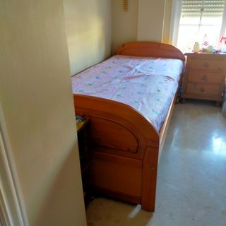 Cama de Madera Individual