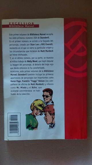 comic DareDevil el hombre sin miedo