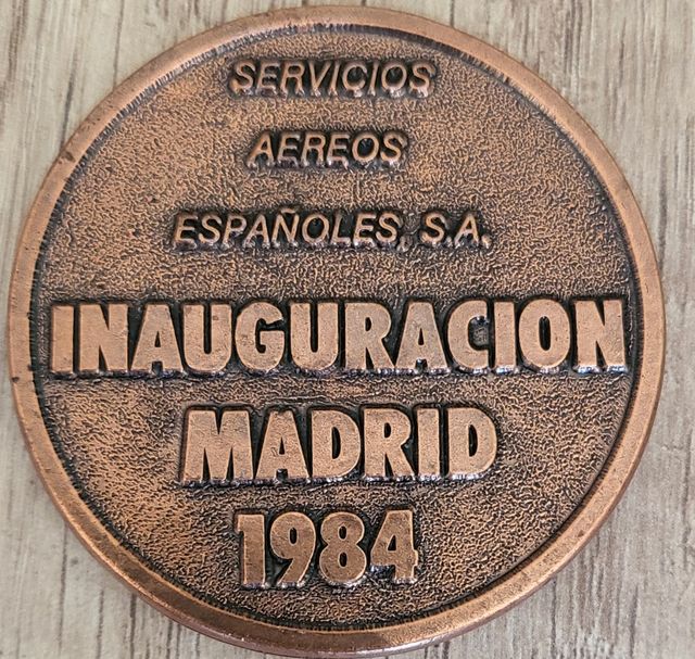 MEDALLA CONMEMORATIVA SAE,SA