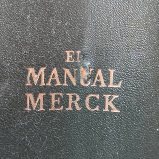 EL MANUAL MERCK SEXTA EDICIÓN 1981