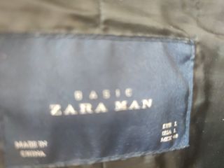 Cazadora negra de zara