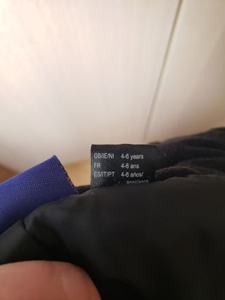 Pantalón esquí niños