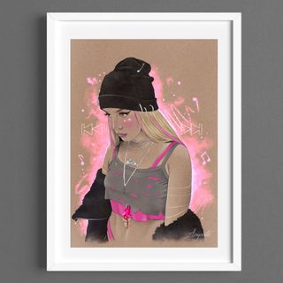 Dibujo Lola Indigo - Calle