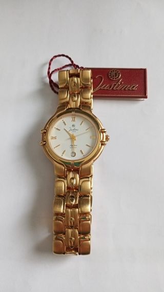 Reloj Justina dorado Nuevo