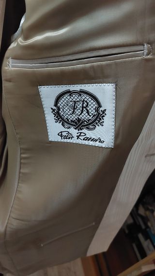 Traje de novio