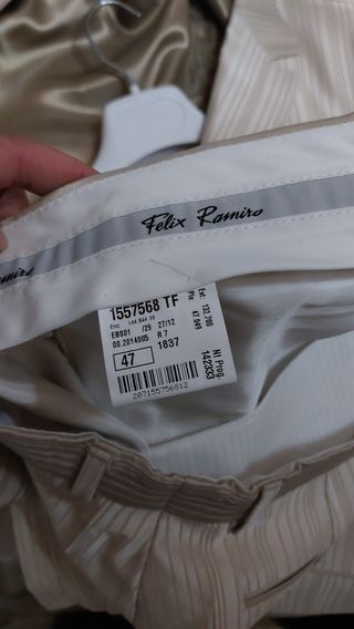 Traje de novio
