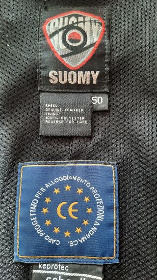 Mono de moto 2 piezas SUOMY+PROTECTOR