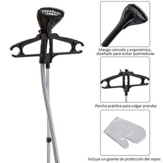 Plancha de vapor vertical. Centro de planchado