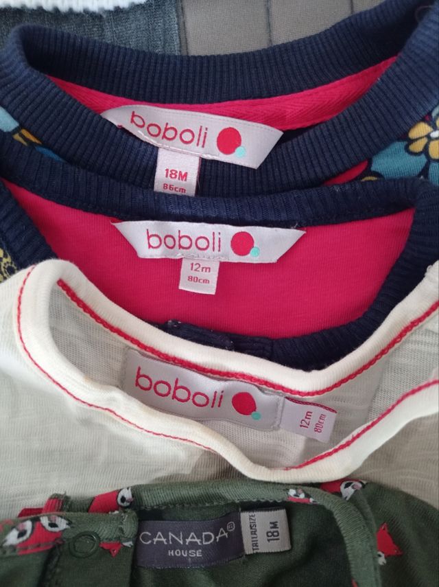 Lote ropa niña 12-18 meses