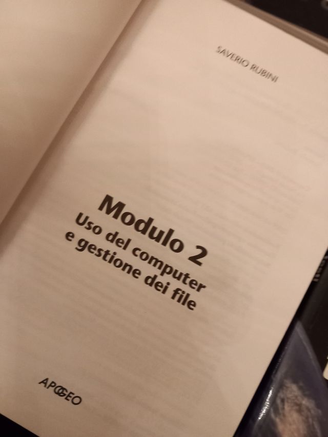 Libri x corso computer