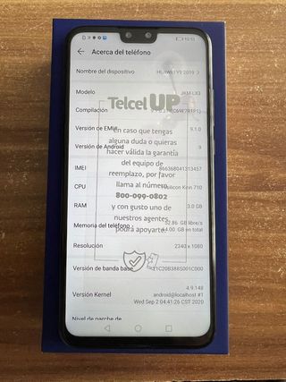 Huawei Y9 2019 nuovo di zecca