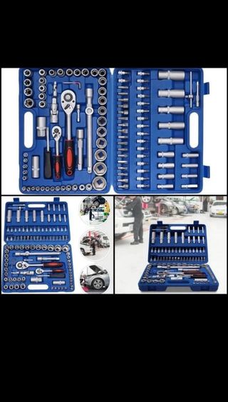 VALIGIA SET CHIAVI A BUSSOLA 108 PEZZI VANADIUM