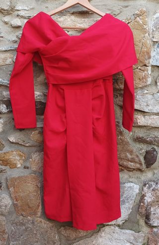 Vestido mujer midi coctel Xs