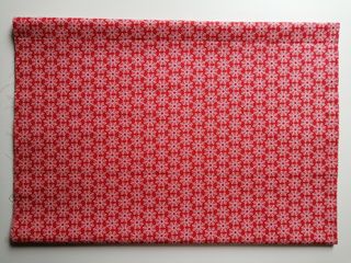 Stoffa Natalizia Rossa 