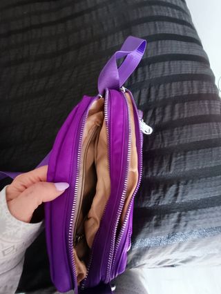 Bolso mujer color morado