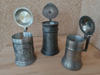 SET DE JARRAS DE CERVEZA ALEMANAS