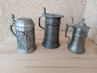 SET DE JARRAS DE CERVEZA ALEMANAS