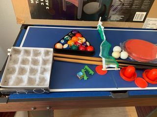 Mesa de juegos 3 en 1