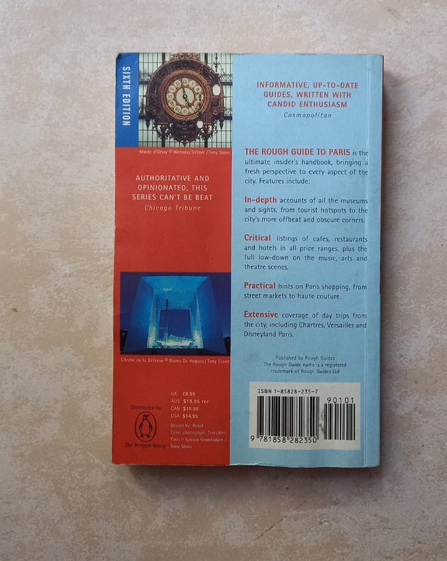 Paris The rouge guide English