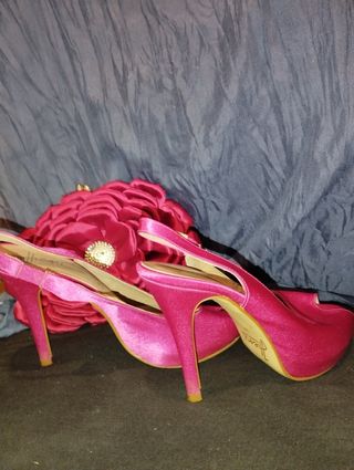Zapatos rosa fucsia