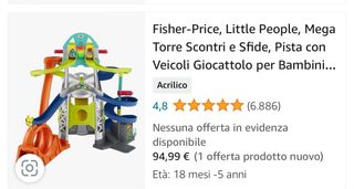 Pista little people fisher price