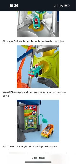 Pista little people fisher price