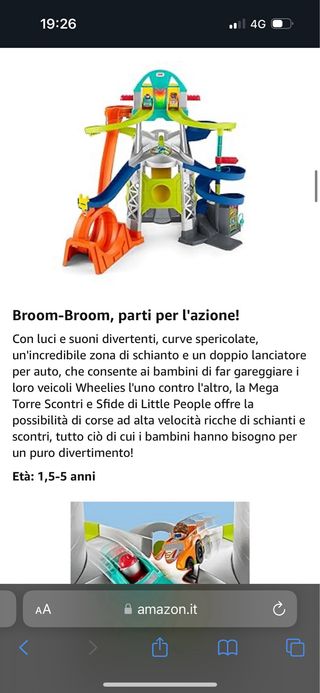 Pista little people fisher price