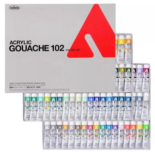 HOLBEIN ACRYLA GOUACHE 102 TUBOS 20 ML