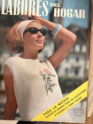 3 revistas Labores del Hogar 50’ 60’