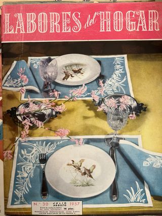 3 revistas Labores del Hogar 50’ 60’