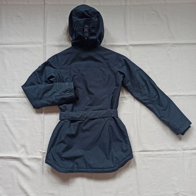 Abrigo impermeable azul Columbia XS