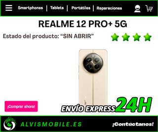 💥Realme 12 Pro+ 256GB Azul "Sin abrir"💥