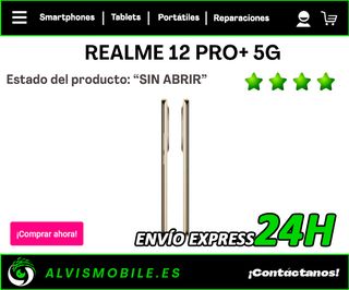 💥Realme 12 Pro+ 256GB Azul "Sin abrir"💥