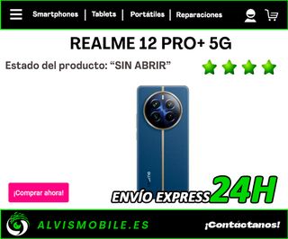 💥Realme 12 Pro+ 512GB Azul "Sin abrir"💥