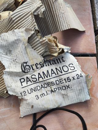 Material Obra PASAMANOS gres