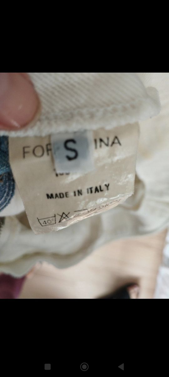 Falda vaquera fornarina