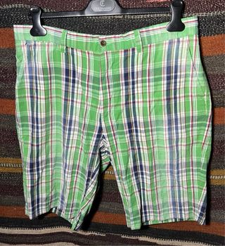 Ralph Lauren Green white Summer Short XL