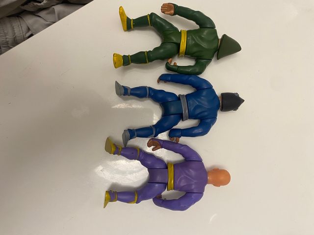 lote de Figuras ninja warriors hasbro