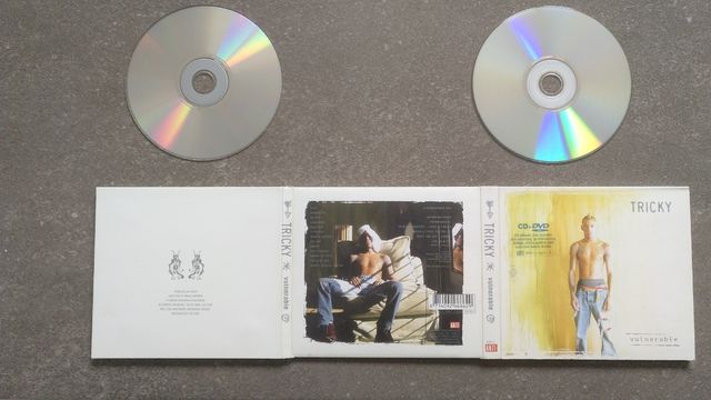 CD y DVD Tricky " Vulnerable"