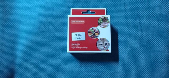 cartucho para impresora nuevo  301xl  color