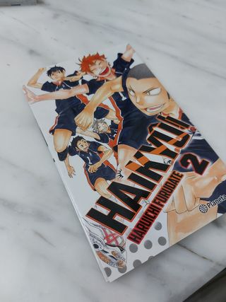 Haikyuu, tomos 1,2 y 10