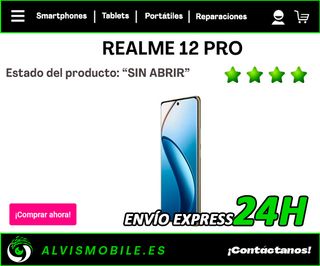 💥Realme 12 Pro 8GB/256GB Beig "Sin abrir"💥